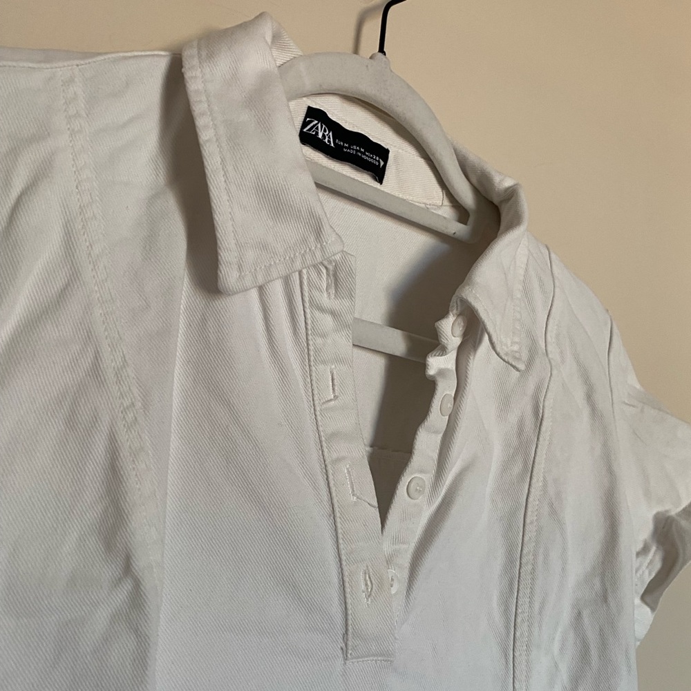White Zara mini dress